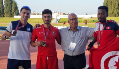 Mehmet Emin Eğilmez'den altın madalya