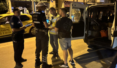 Alkollü araç kullanan sürücünün ehliyetine el konuldu