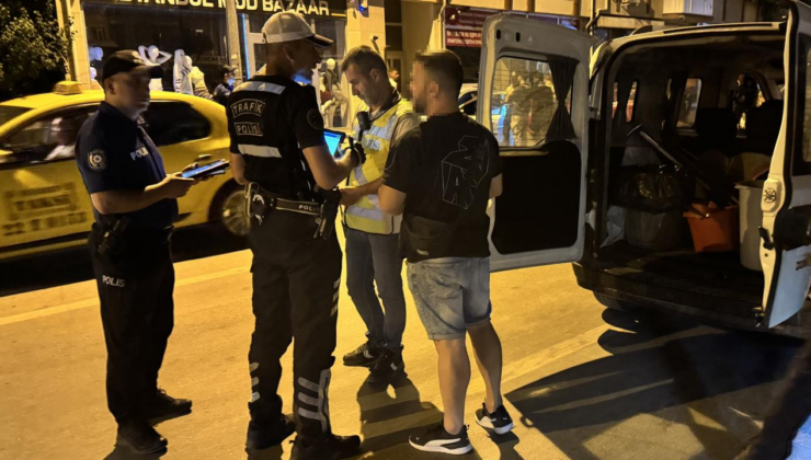 Alkollü araç kullanan sürücünün ehliyetine el konuldu