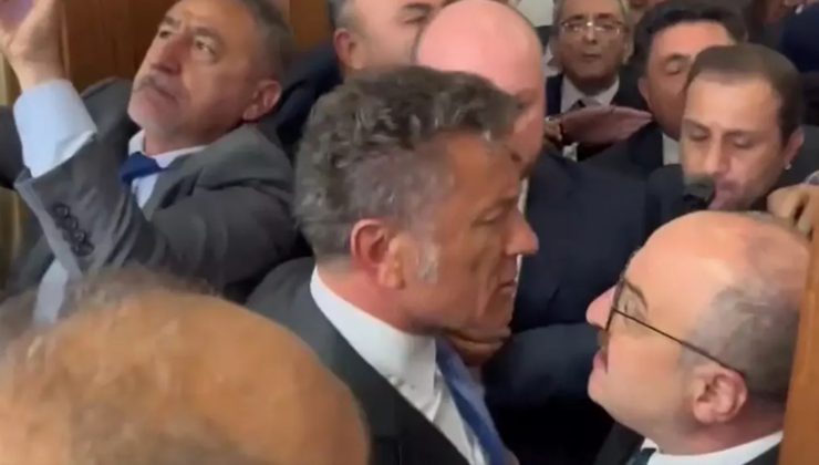 Komisyon toplantısında gerginlik