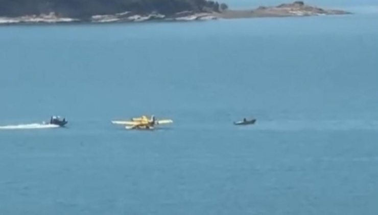Adana'da yangın söndürme uçağı düştü, 2 pilot yaralandı