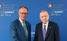 Cumhurbaşkanı Erdoğan, Almanya başbakanıyla görüştü