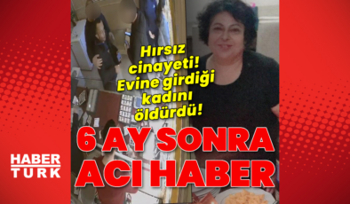 Hırsız cinayeti! Evine girdiği kadını öldürdü!