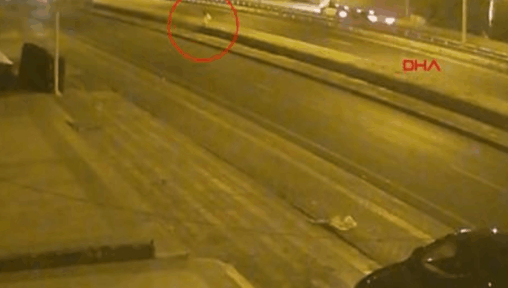 9 yaşındaki Nermin'i hayattan koparan kaza kamerada