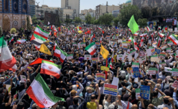İran'da İsrail protestosu