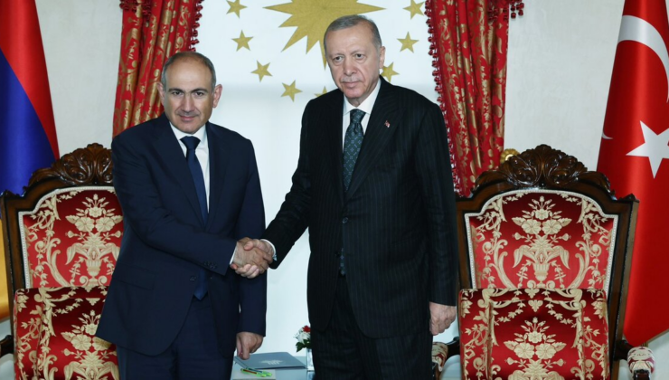 Paşinyan ile görüştü