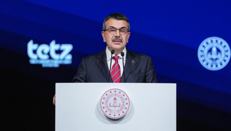Bakan Tekin: Teknolojiyi merkeze alan ama ona teslim olmayan bireyler yetiştirmeyi hedefledik