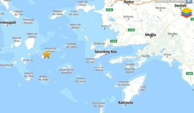Son dakika: Ege Denizi'nde şiddetli deprem