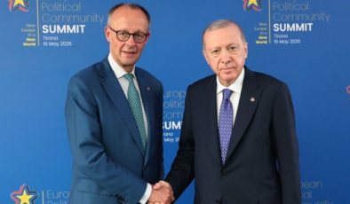 Cumhurbaşkanı Erdoğan, Alman Şansölyesi'yle İran – İsrail savaşını konuştu