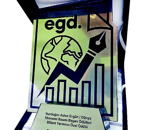 EGD'nin Ekonomi Basını Başarı Ödülü DÜNYA Gazetesi'nin