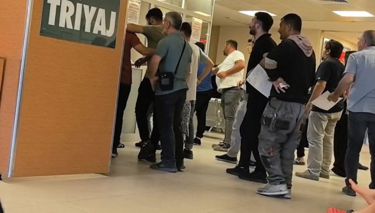 Bursa'da onlarca fabrika işçisi hastanelik oldu