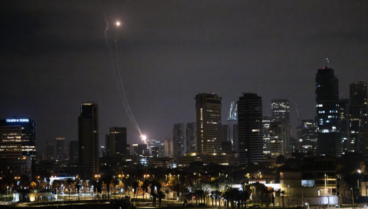 Tel Aviv'de çok sayıda patlama sesi duyuldu