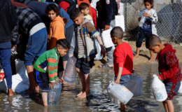 UNICEF: Gazze'ye yakıt ablukası sona ermezse çocuklar susuzluktan ölmeye başlayacak