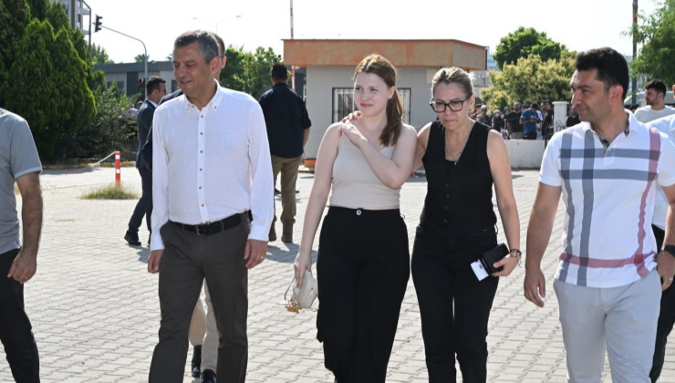 Özgür Özel, Ferdi Zeyrek’in kızı Nehir’i üniversite sınavında yalnız bırakmadı