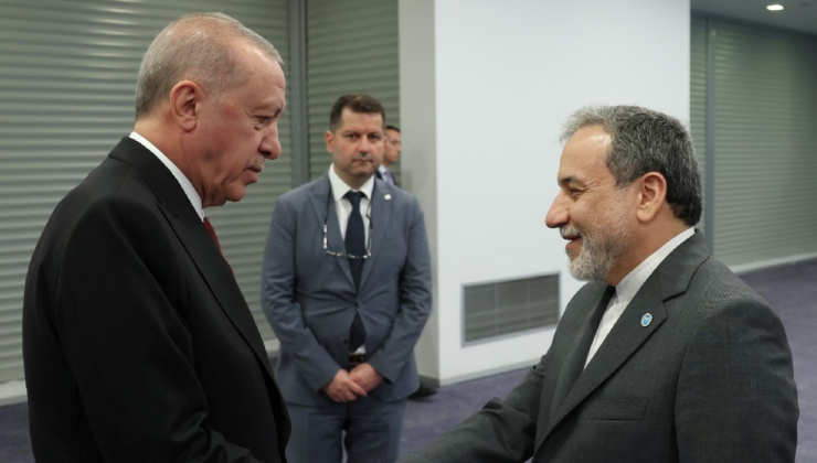 Cumhurbaşkanı Erdoğan, İran Dışişleri Bakanı Erakçi'yi kabul etti