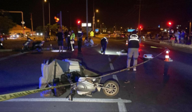 Tır ile çarpışan elektrikli bisiklet sürücüsü hayatını kaybetti