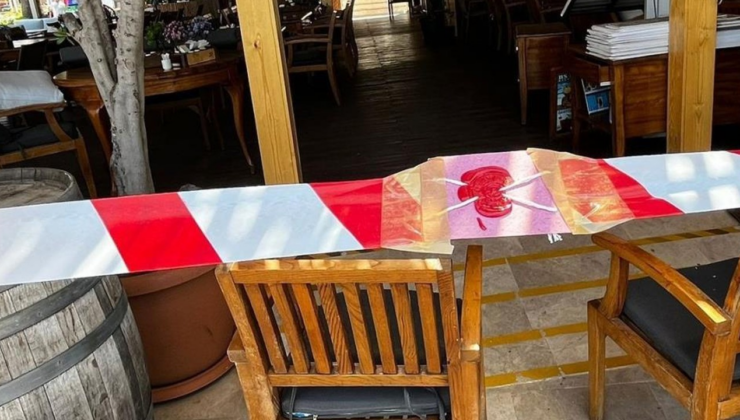 Marmaris’te mekanlar kapatılmaya devam ediyor
