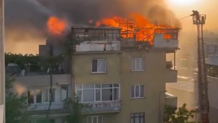 Bursa'da korkutan yangın: 1 kişi hayatını kaybetti