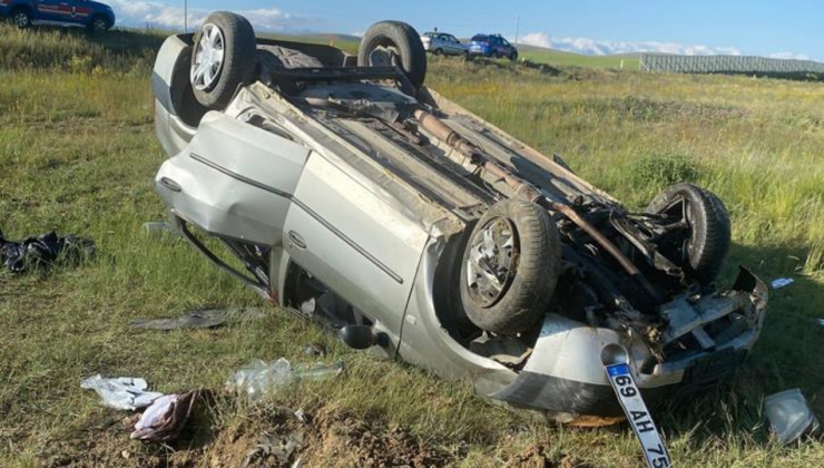 Bayburt'ta trafik kazası: 4 yaralı