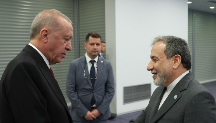 Cumhurbaşkanı Erdoğan, İran Dışişleri Bakanı'yla görüştü