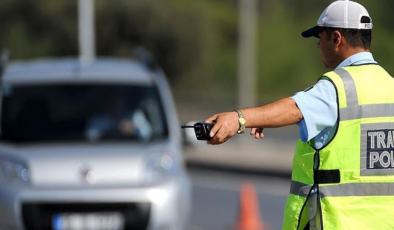 Trafikte son 1 haftada 468 bin sürücüye ceza