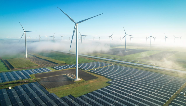 Rüzgar ve güneş enerjisinin kurulu güçteki payı yüzde 30'u aştı