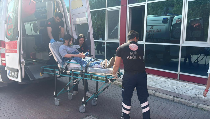 Hastanede tedavi gören öğrenci YKS'ye ambulansla götürüldü