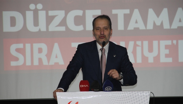 Fatih Erbakan: Sıra Türkiye'ye geldi