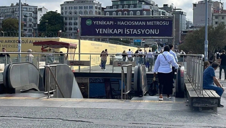 İntihar girişimi sonrası kapatılan Yenikapı metro istasyonu yeniden hizmete açıldı