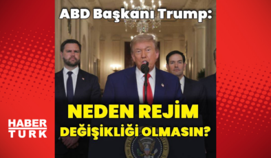 Trump: Neden rejim değişikliği olmasın?
