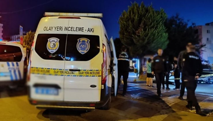 Park halindeki otomobil kurşunlandı