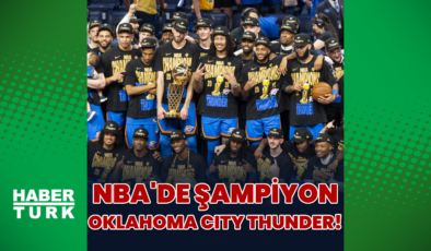 NBA'de şampiyon Oklahoma City Thunder!