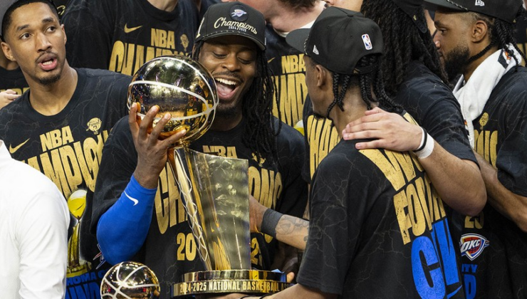 NBA'de tarihi zafer: Oklahoma City Thunder, 2025'in şampiyonu oldu