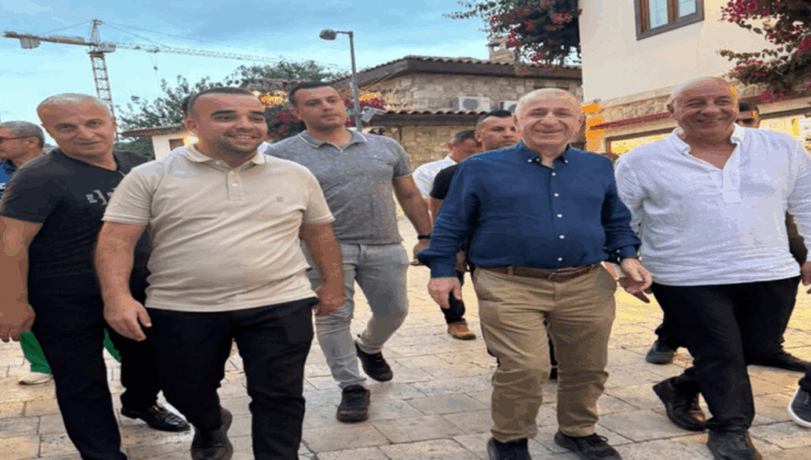 Ümit Özdağ, Antalya'da esnafı ziyaret etti