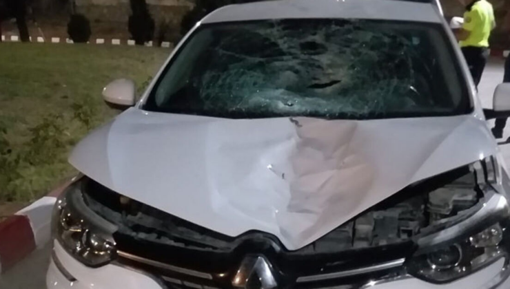 Otomobilin çarptığı yaya öldü