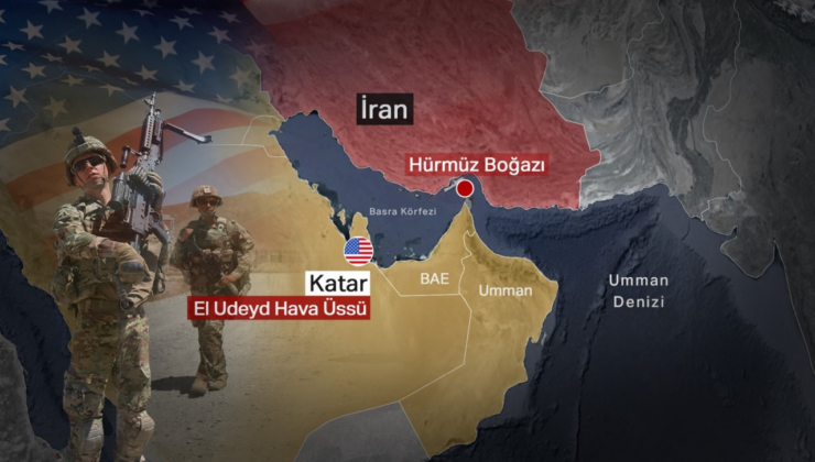 İran, Katar ve Irak'taki ABD üslerine füze fırlattı