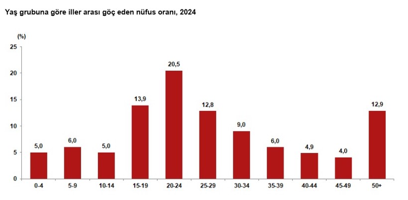 Türkiye'de 2024'te 2 milyondan fazla kişi iller arası göç etti - Resim : 4
