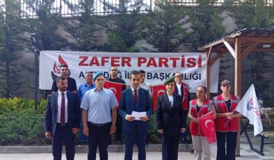 Her Şehidimiz İçin Meydanlardayız ; Zafer Partisi Altındağ İlçe Başkanlığı Şehitlerimiz İçin Toplandı.