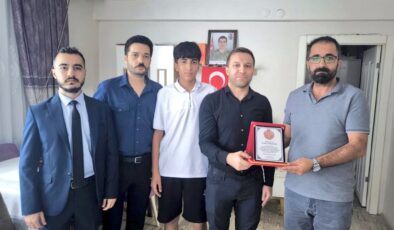 Zafer Partisi Mamak İlçe Başkanlığından Şehit Ailelerine Ziyaret.
