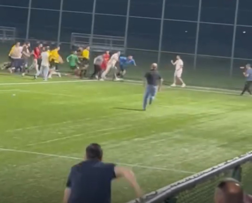 Köyler arası futbol turnuvasında çarşı pazar karıştı! Taraftarı, futbolcusu... Herkes yumruk yumruğa - Resim : 1