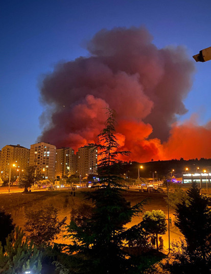 Türkiye yangınlarla mücadele ediyor! Köyler boşaltılıyor - Resim : 2