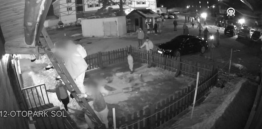 Kartalkaya'da 78 kişinin öldüğü otel yangınından yeni görüntü (Video) - Resim : 2