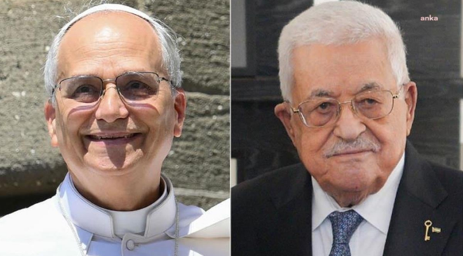Papa Leo’dan Filistin Devlet Başkanına telefon