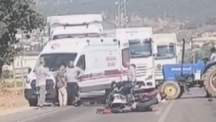 Motosikletler çarpıştı! 2 can kaybı var!