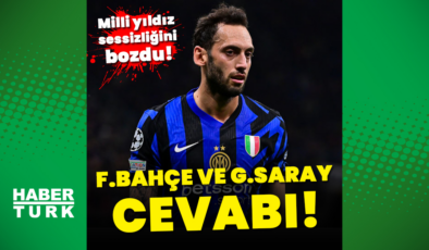 Hakan'dan F.Bahçe ve G.Saray cevabı!
