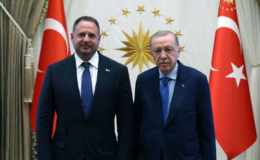 Ukrayna Devlet Başkanlığı Ofisi Başkanı Ankara'da