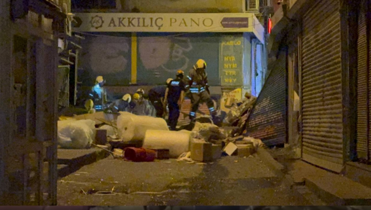 İstanbul Beyoğlu’nda patlama: Bina kısmen çöktü, arama çalışması yapılıyor