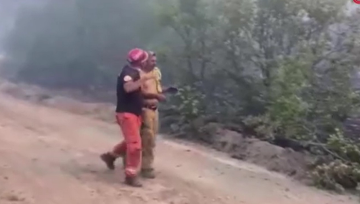 Eskişehir'deki yangında can pazarı: Yaralanan personelin görüntüleri ortaya çıktı