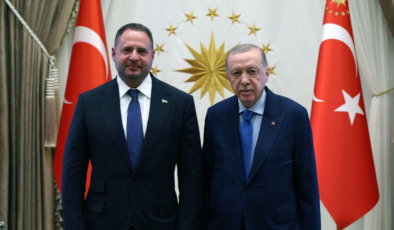 Ukrayna Devlet Başkanlığı Ofisi Başkanı Ankara'da