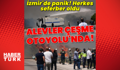Çeşme'deki yangın ikinci gününde! Rüzgar çalışmaları zorlaştırıyor!